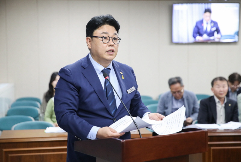 김호진 도의원, 안정적인 혈액 공급 위한 다각적 방안 마련 촉구